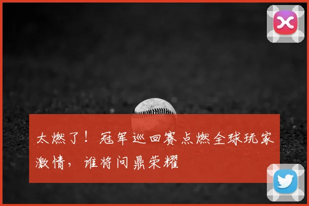 太燃了！冠军巡回赛点燃全球玩家激情，谁将问鼎荣耀